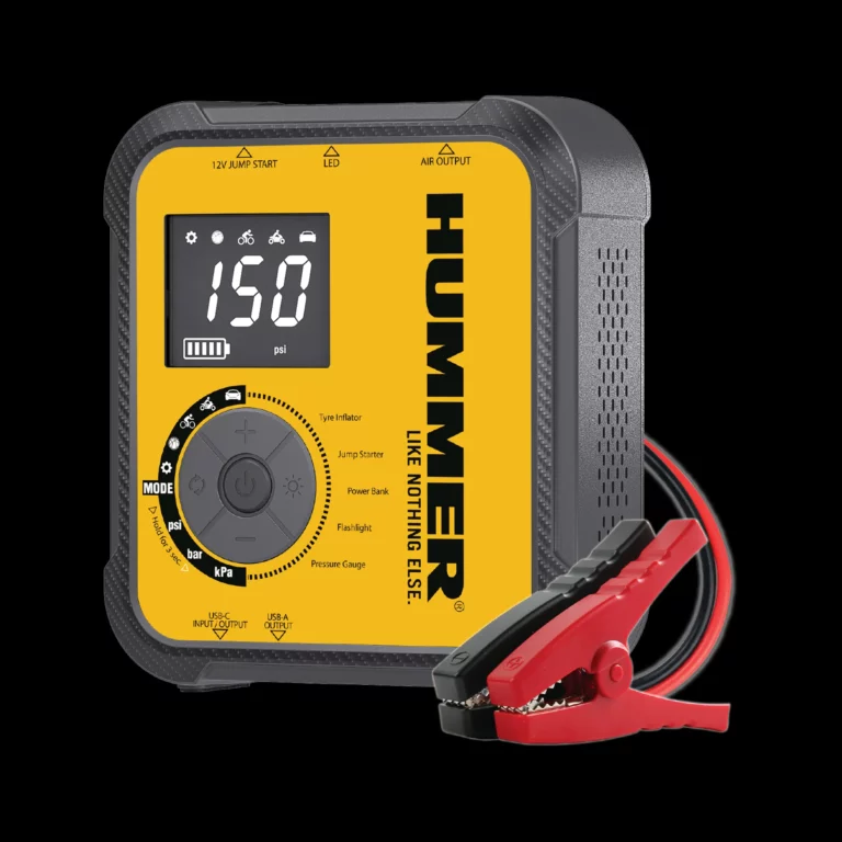 HUMMER H10T Cordless Tyre Inflator Jump Starter